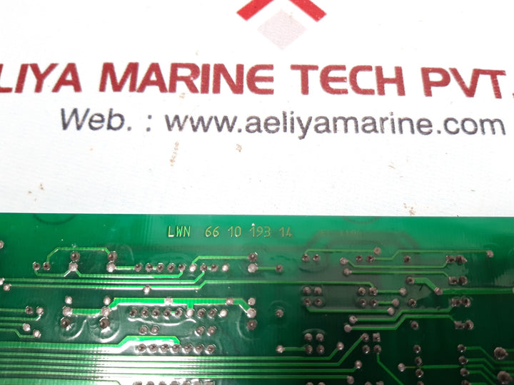 Liebherr lwn 66 10 193 14 pcb card 1183718