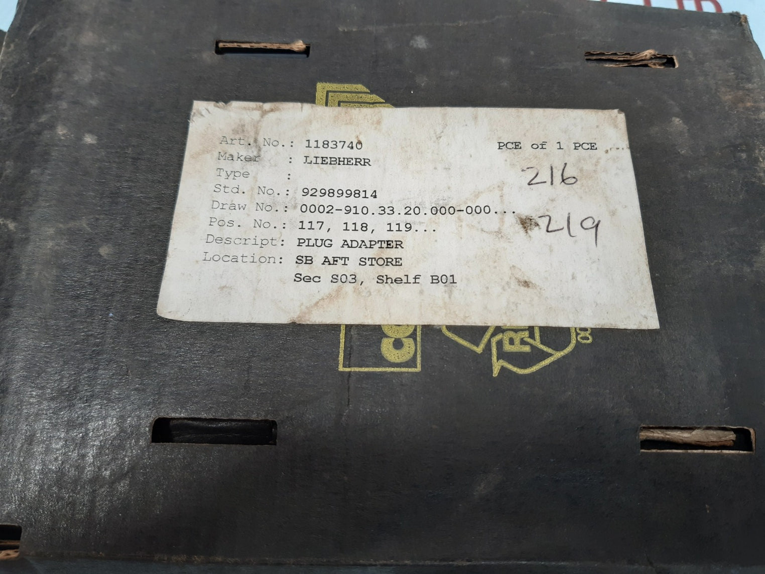 Liebherr 929899814 pcb card 1183740