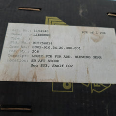 Liebherr 915756014 pcb card 1194940