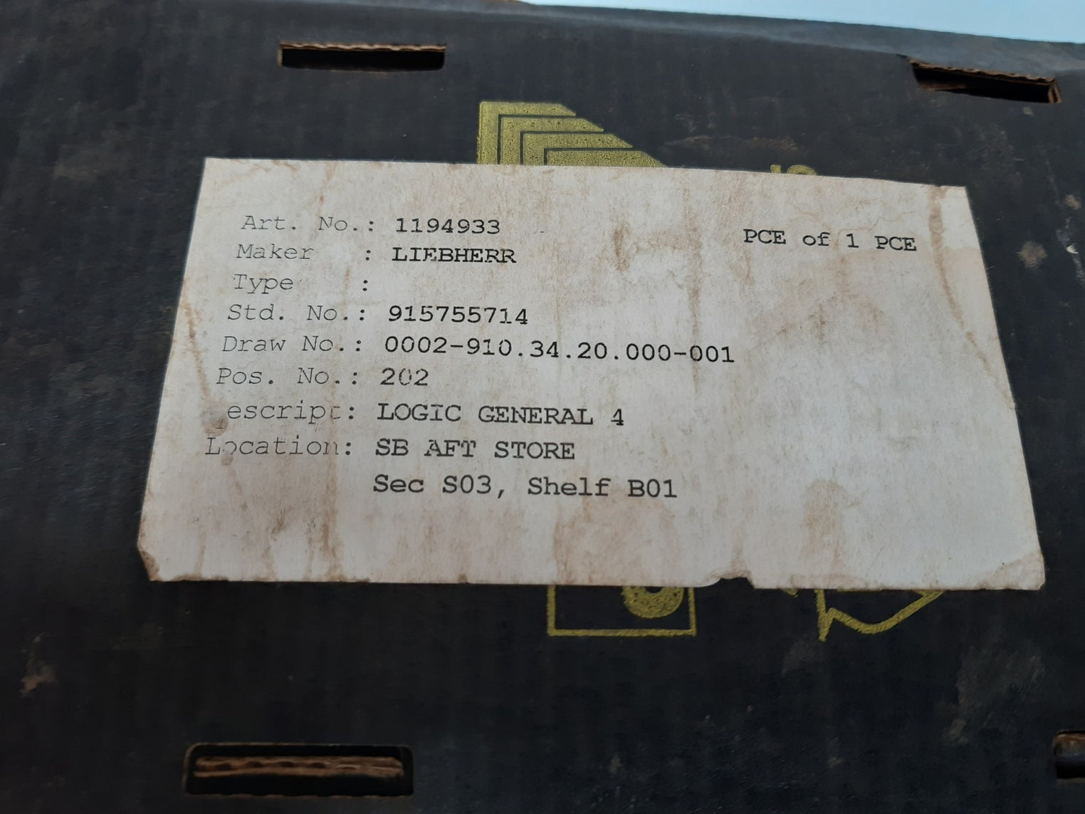 Liebherr 915755714 pcb card 1194933