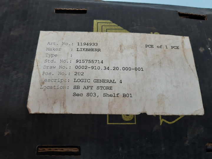 Liebherr 915755714 pcb card 1194933