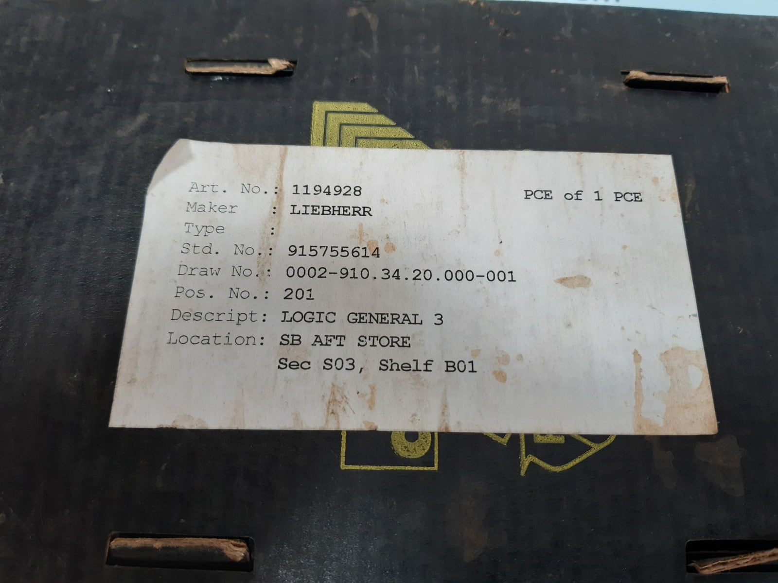 Liebherr 915755614 pcb card 1194928