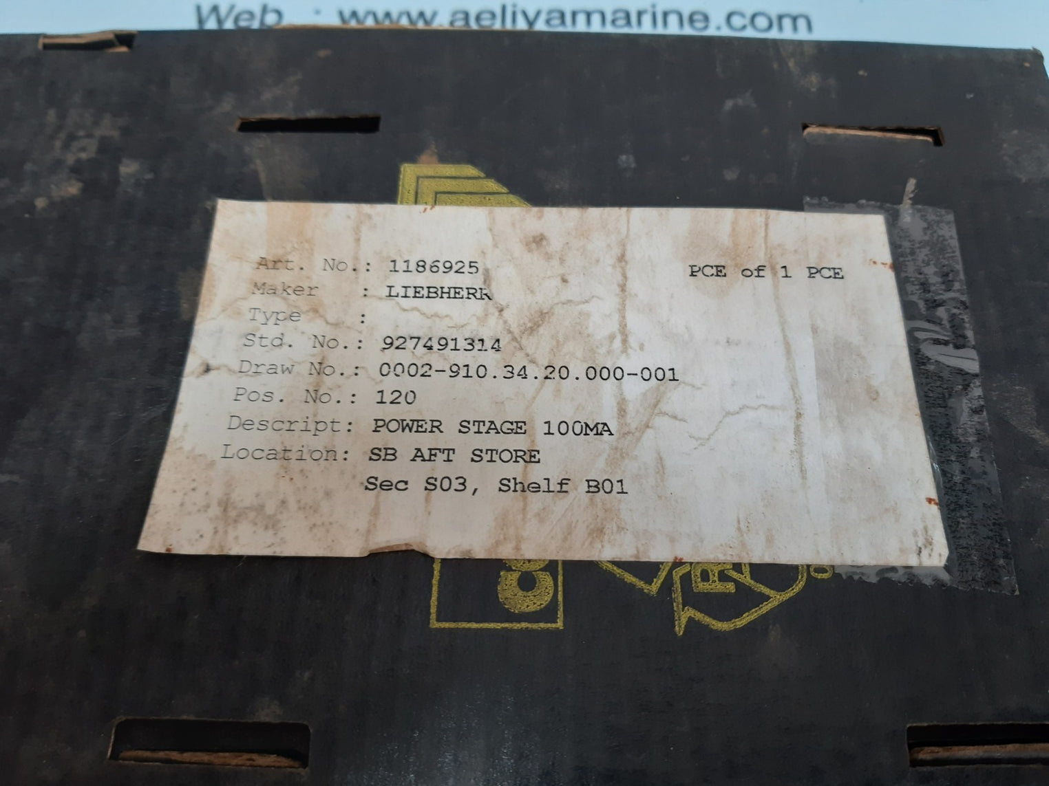 Liebherr 927491314 pcb card 1186925