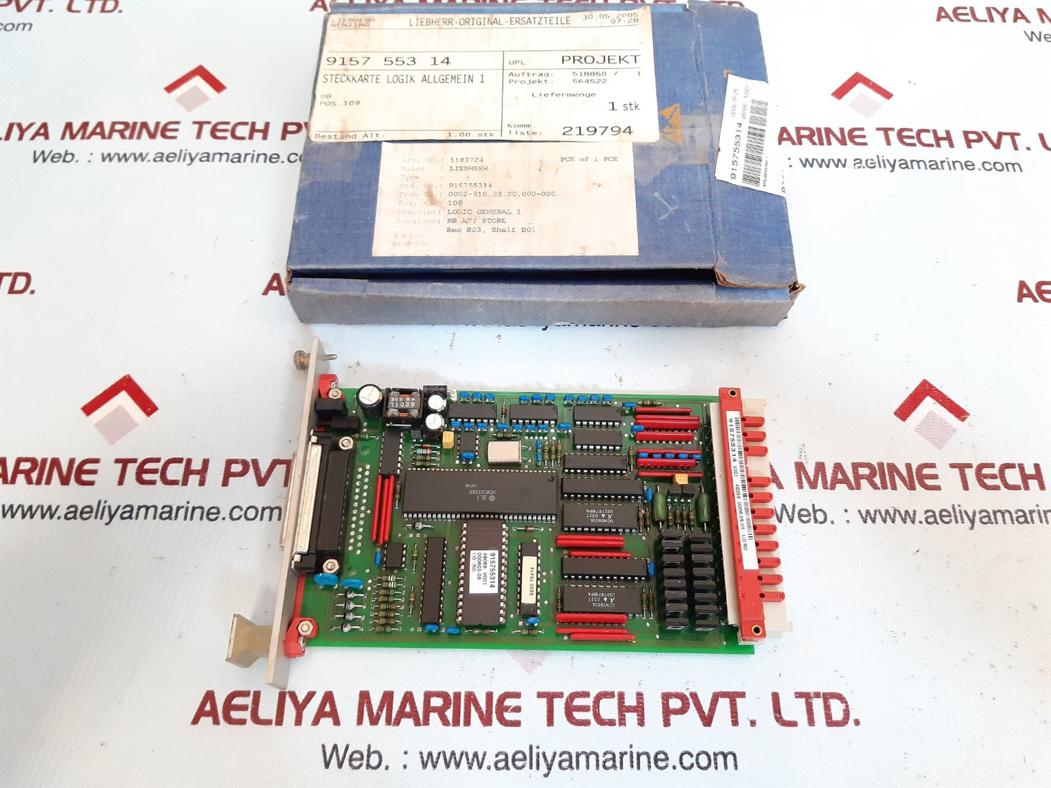 Liebherr 915755314 pcb card 66 10 229 14