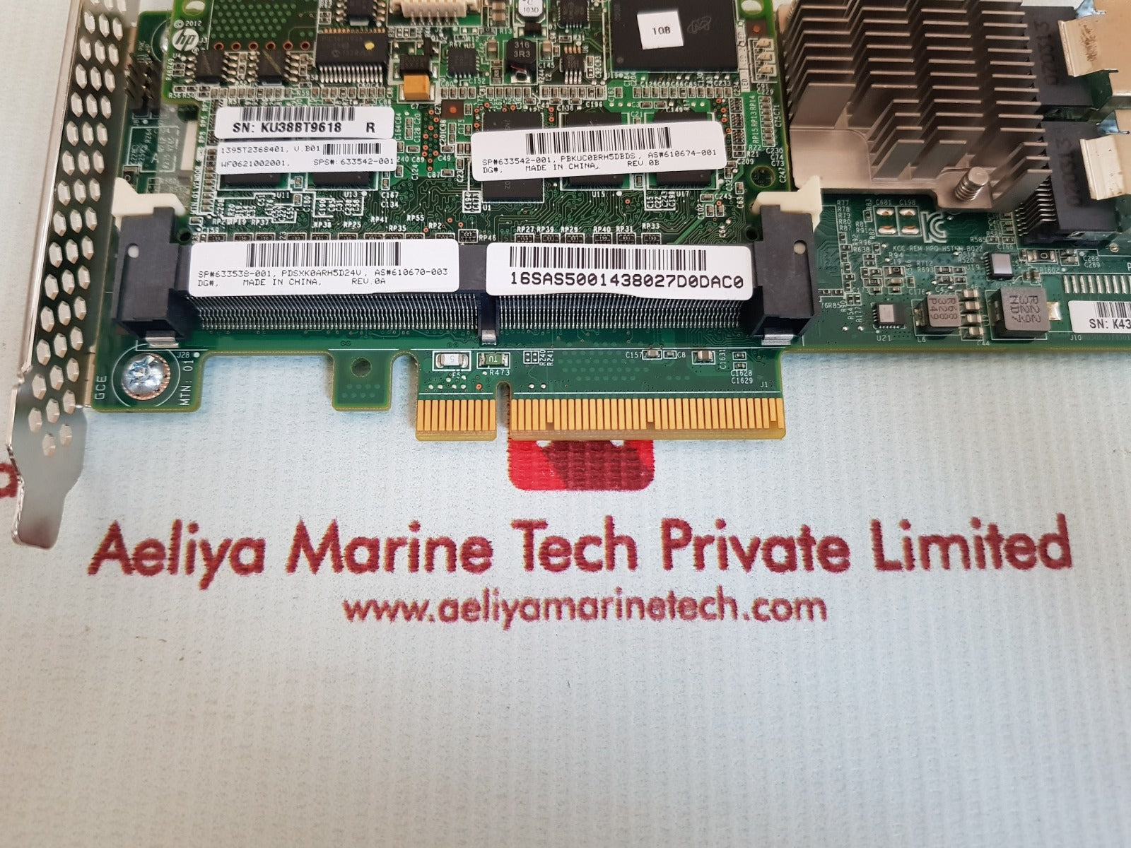 Hp hstnm-b022 smart array internal sas controller card 
