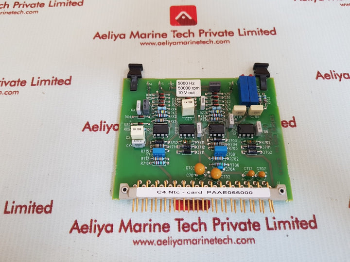 Wartsila c4 ntc card paae066000