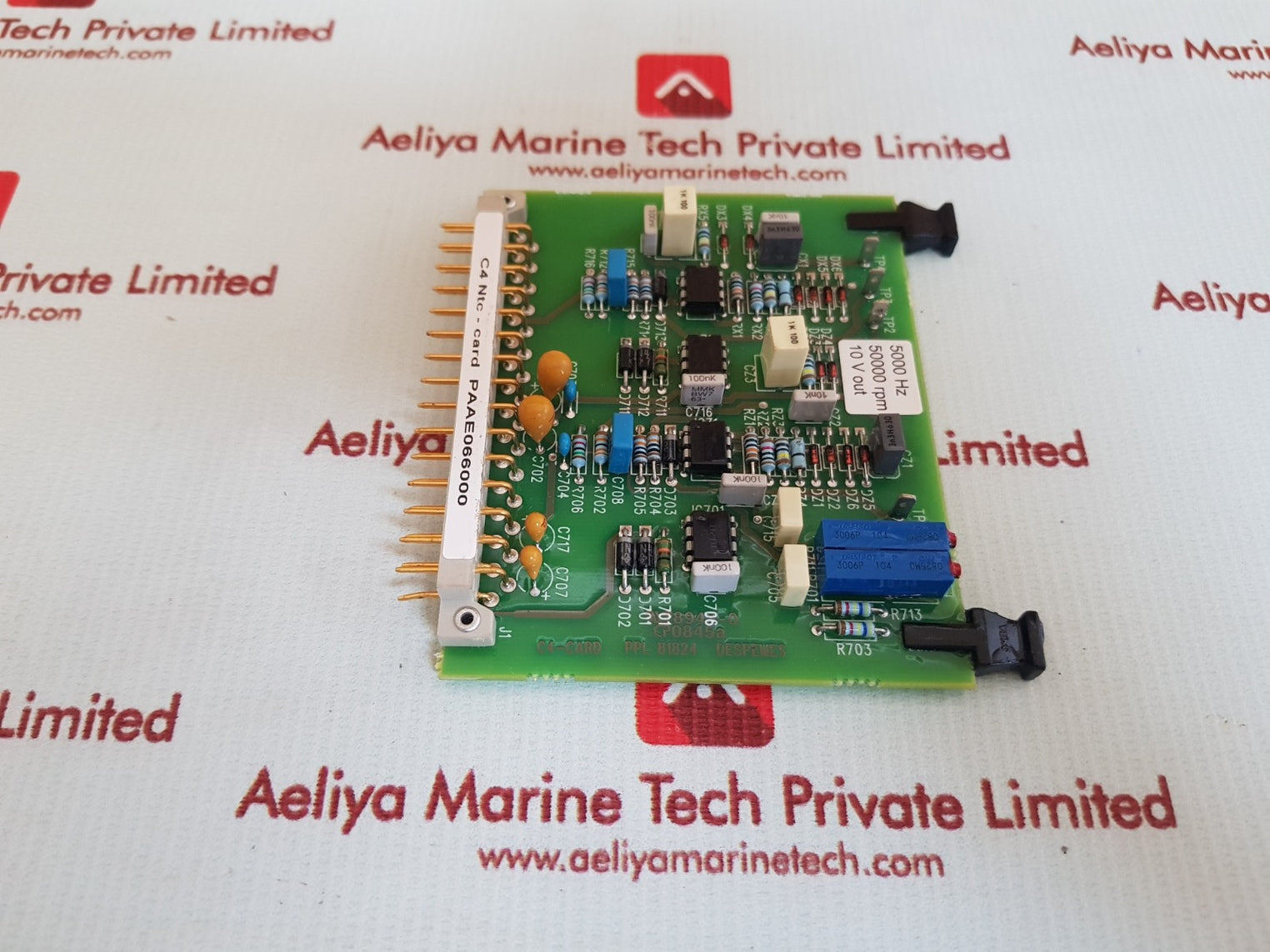 Wartsila c4 ntc card paae066000