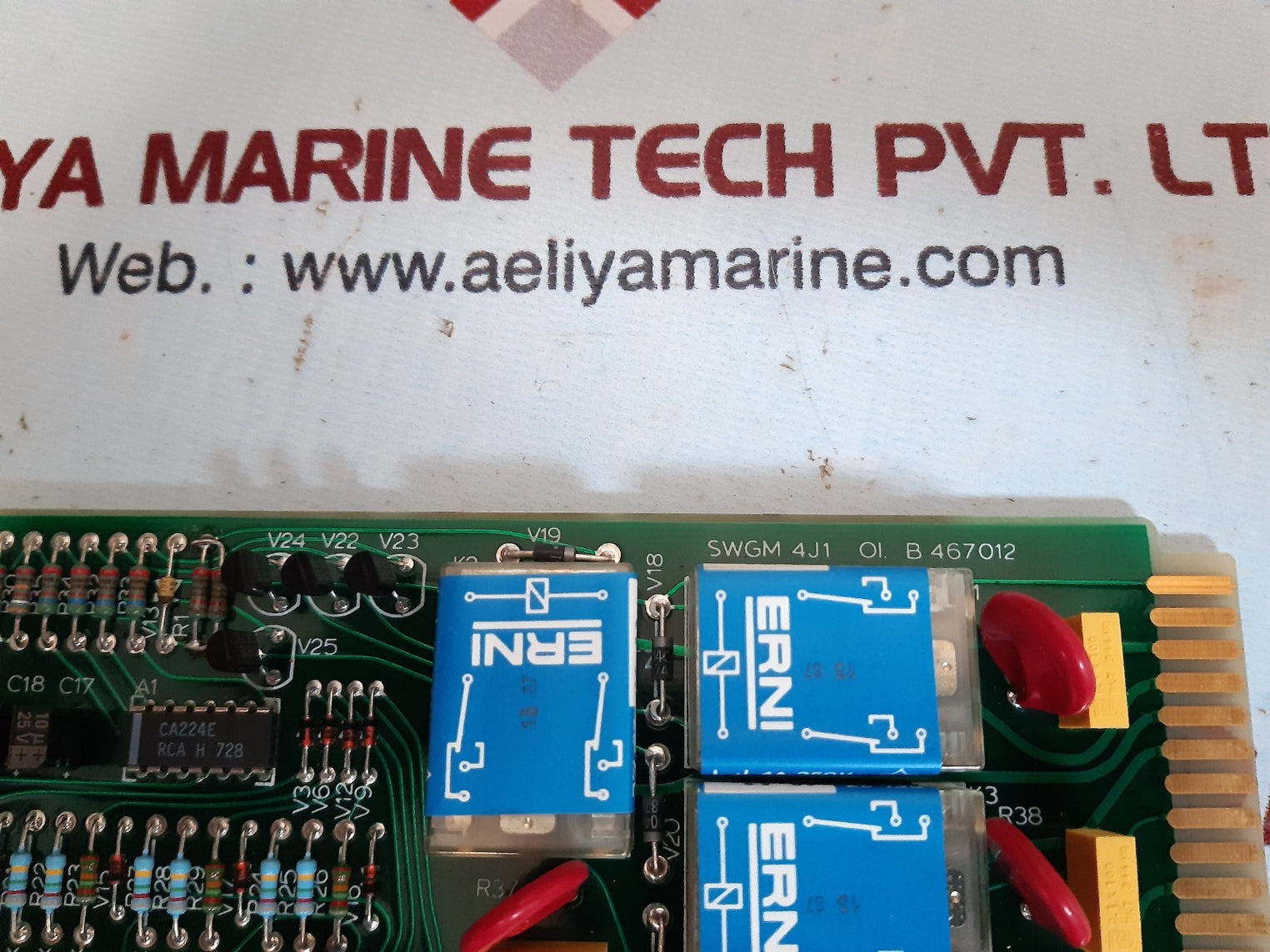 Stromberg Swgm 4j1 pcb card