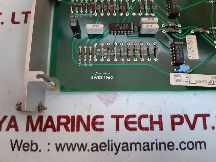 Stromberg Swsl 2j1 pcb card