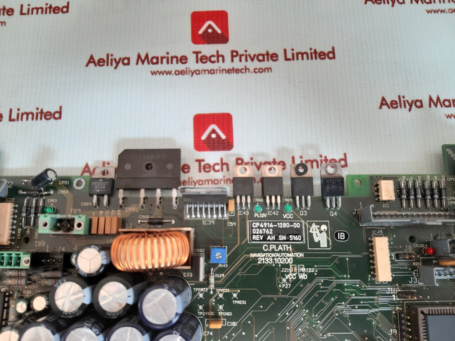 C.plath 2133.10200 pcb card cp4914-1280-00