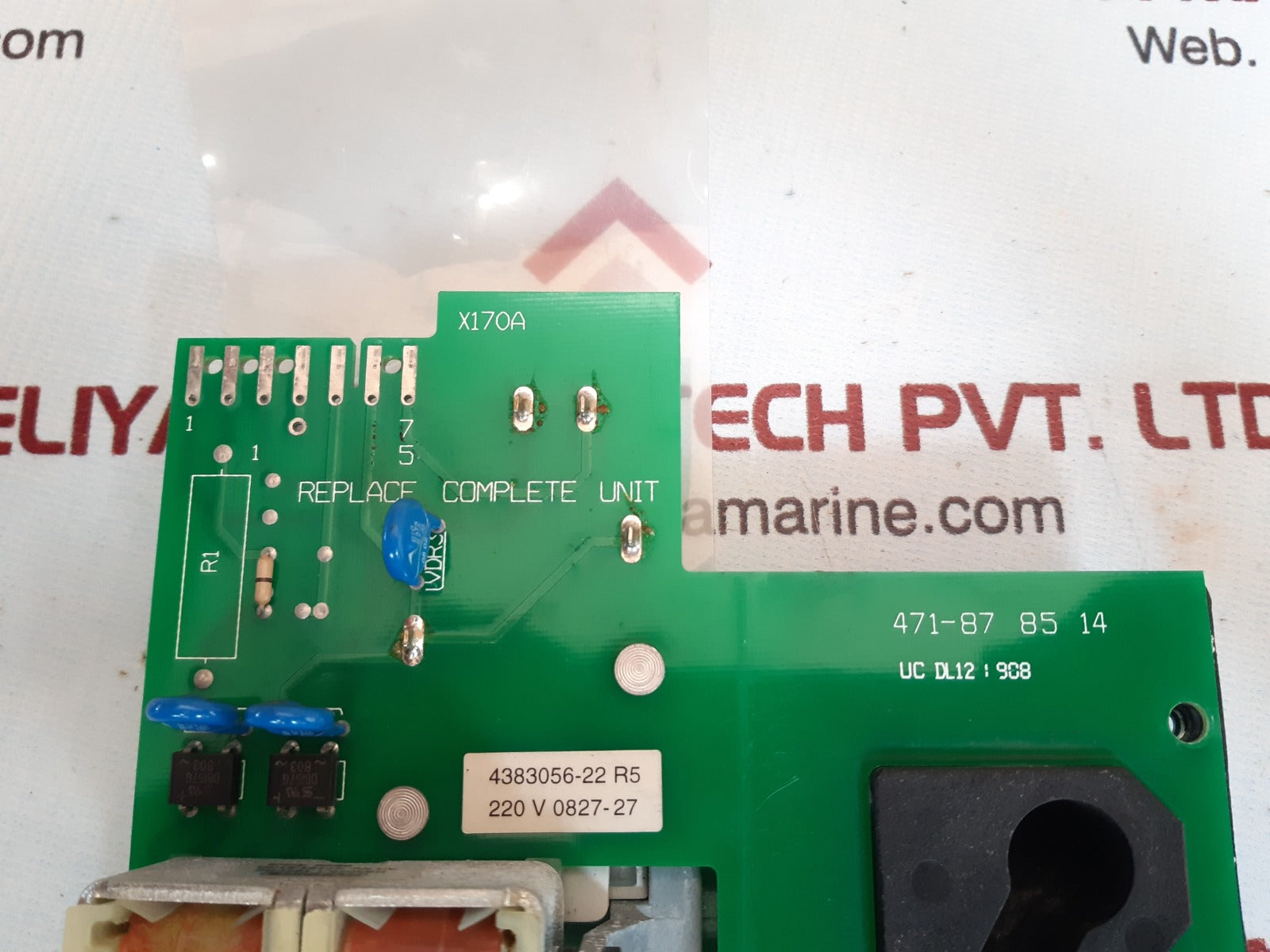 471-87 85 14 door lock board 