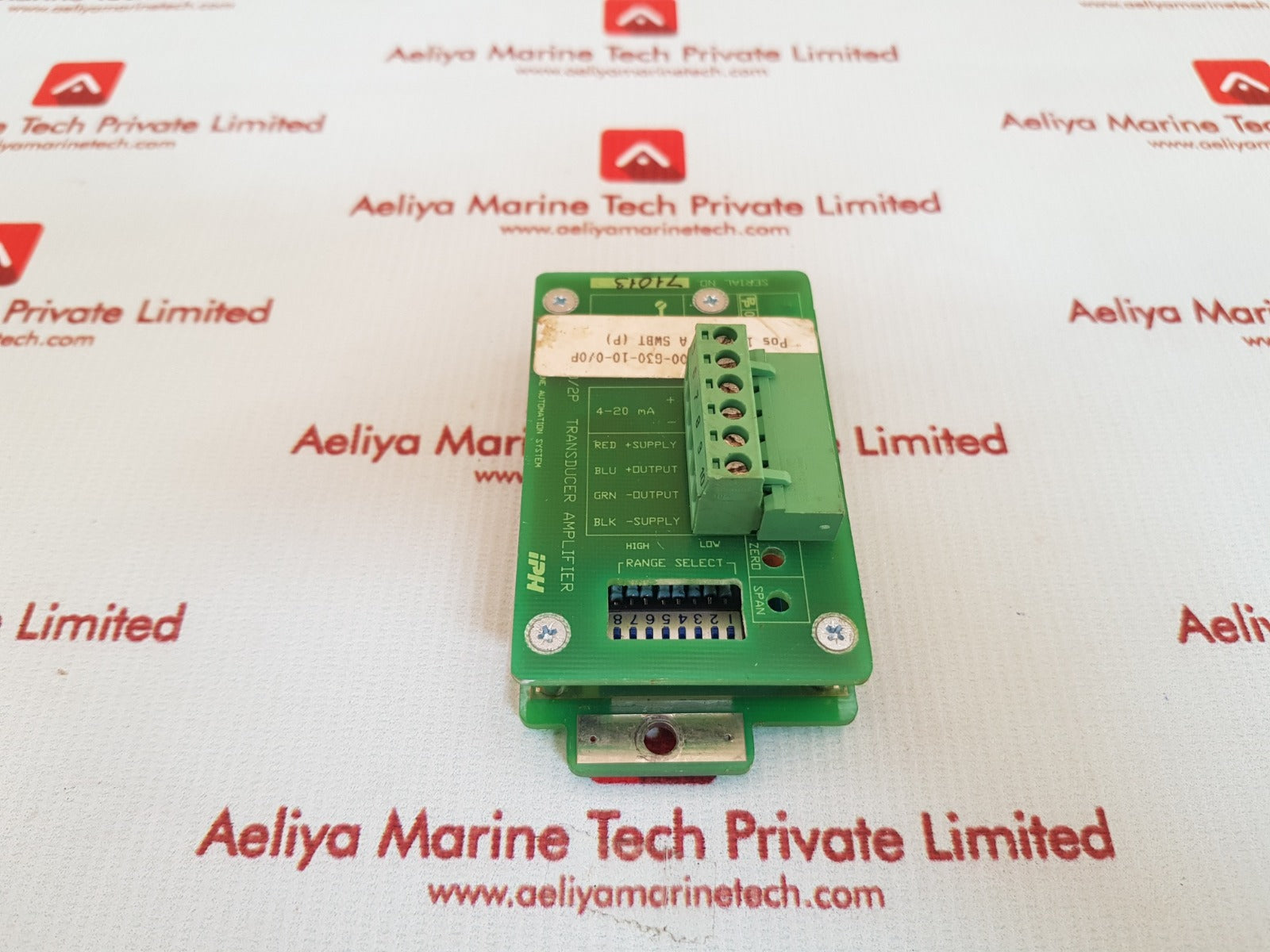 Iph mas 2600-630-10-0/0p transducer amplifier