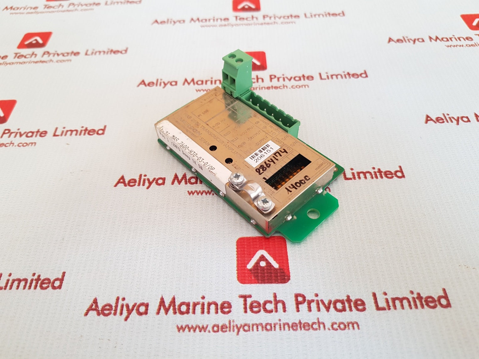 Emerson mas 2600 transducer amplifier mas 2600-h30-03-0/0p