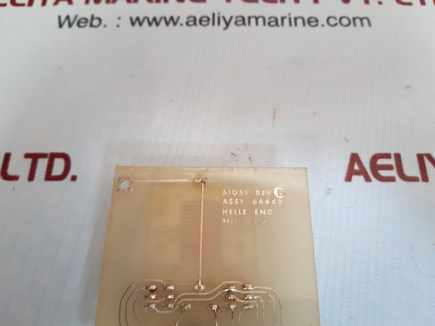 Helle 66448 relay board 