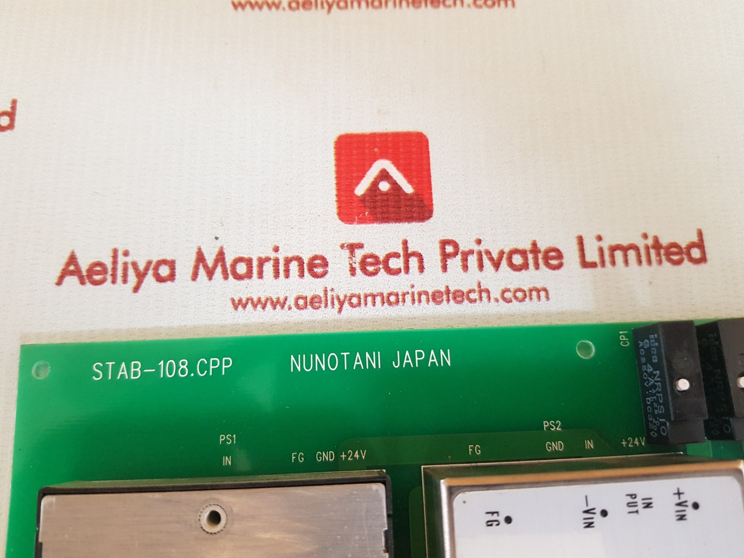 Nunotani stab-108.cpp pcb card 
