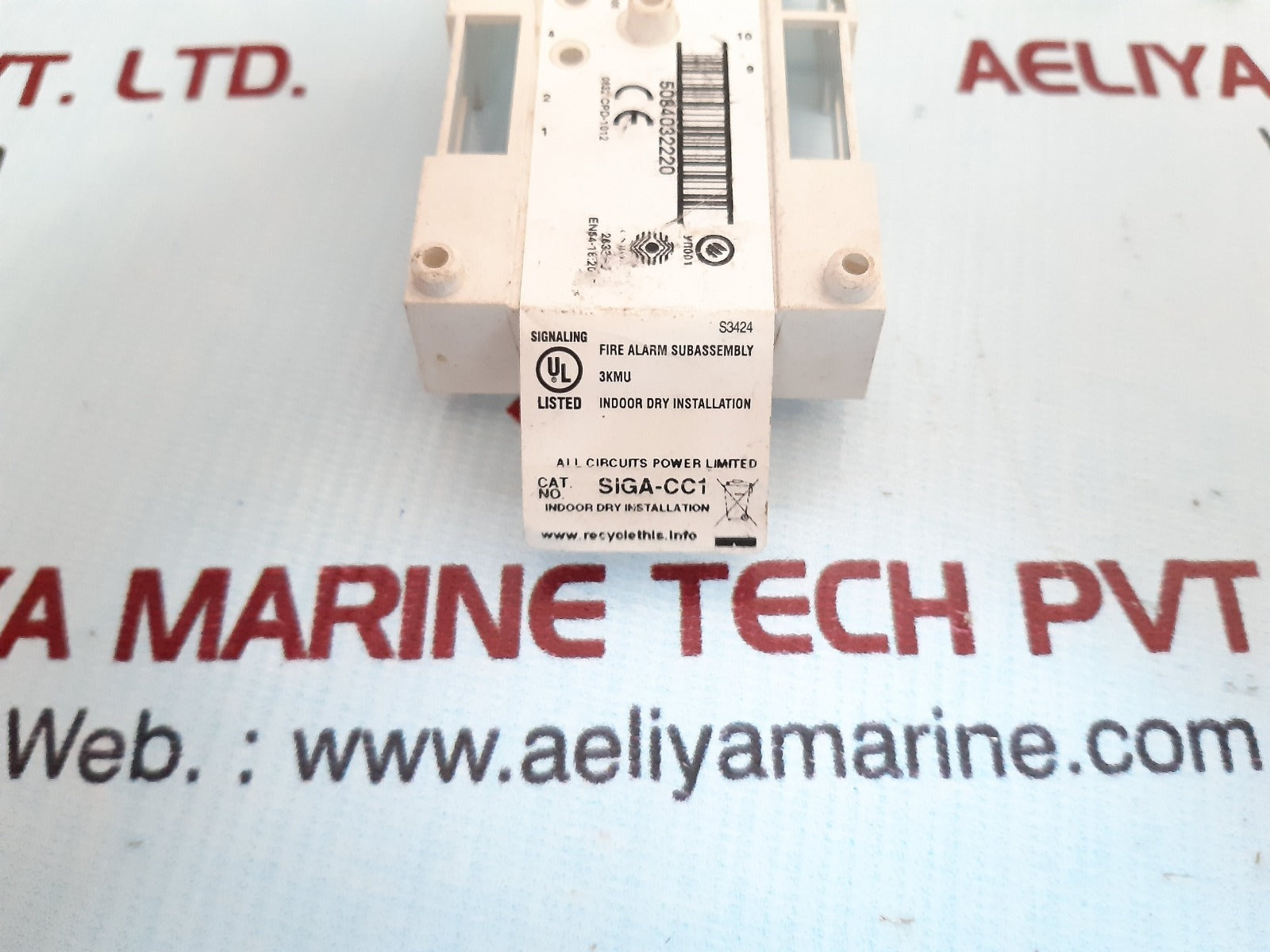 Edwards Est siga-cc1 module – Aeliya Marine Tech
