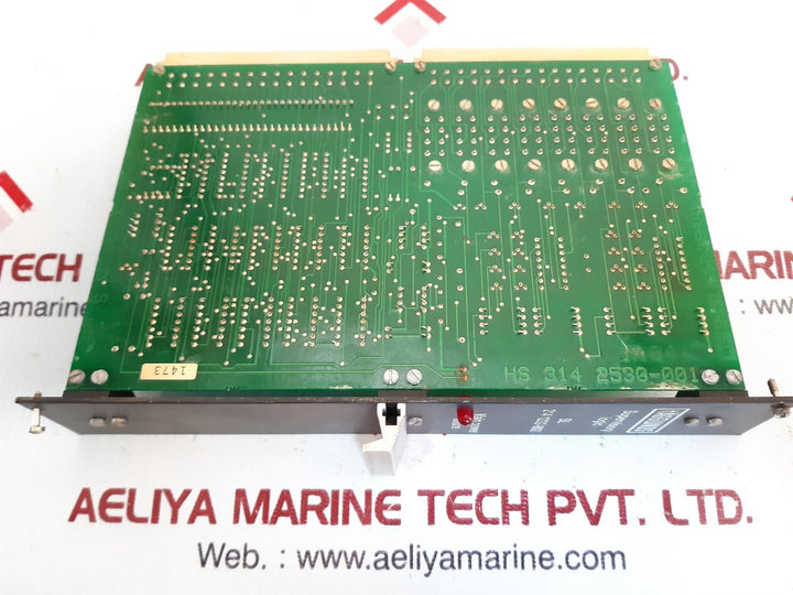 Hagglunds sl 214 1232-802 supervisory logic electronic card