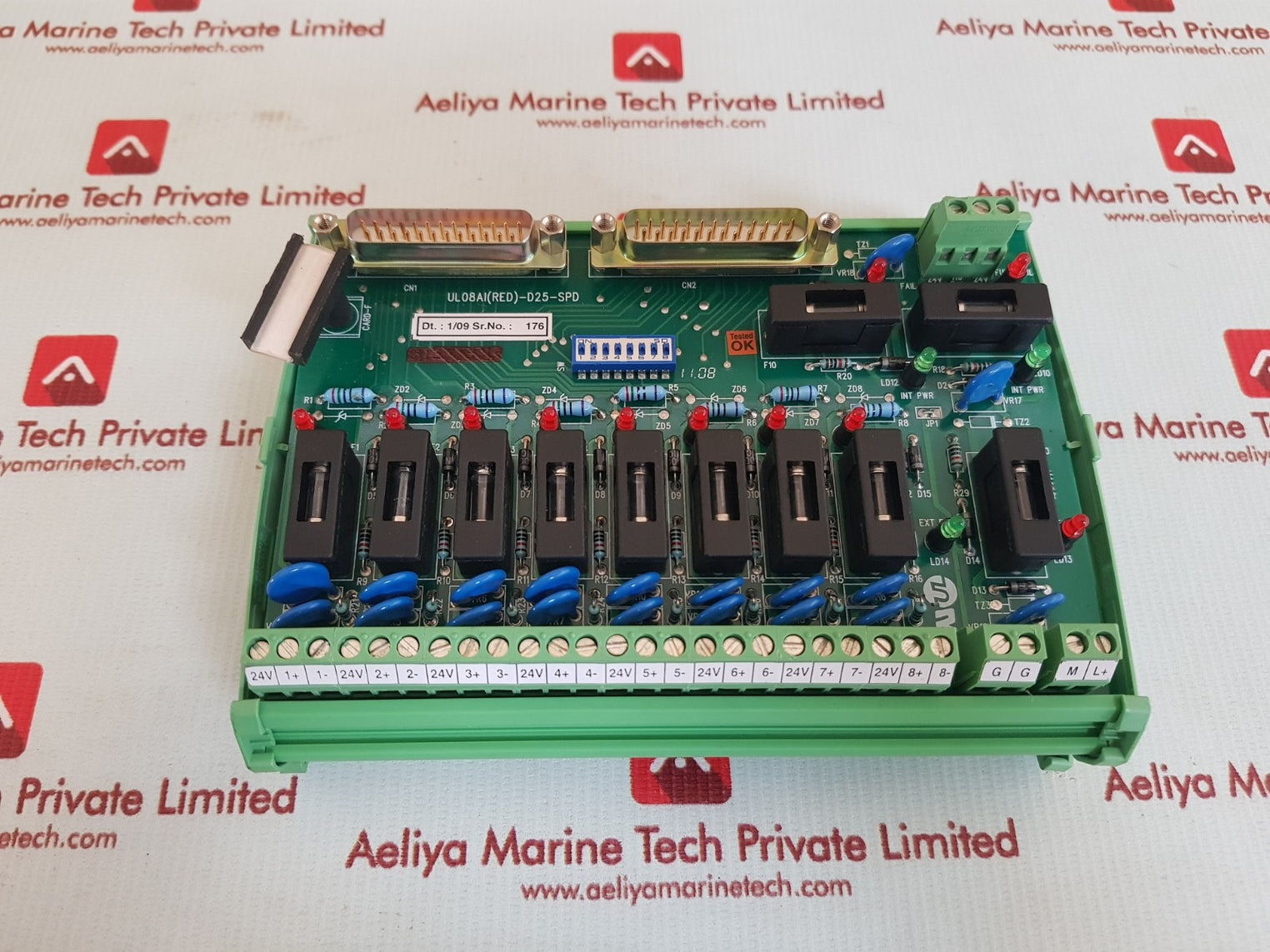 Ul ul08ai(red)-d25-spd module 