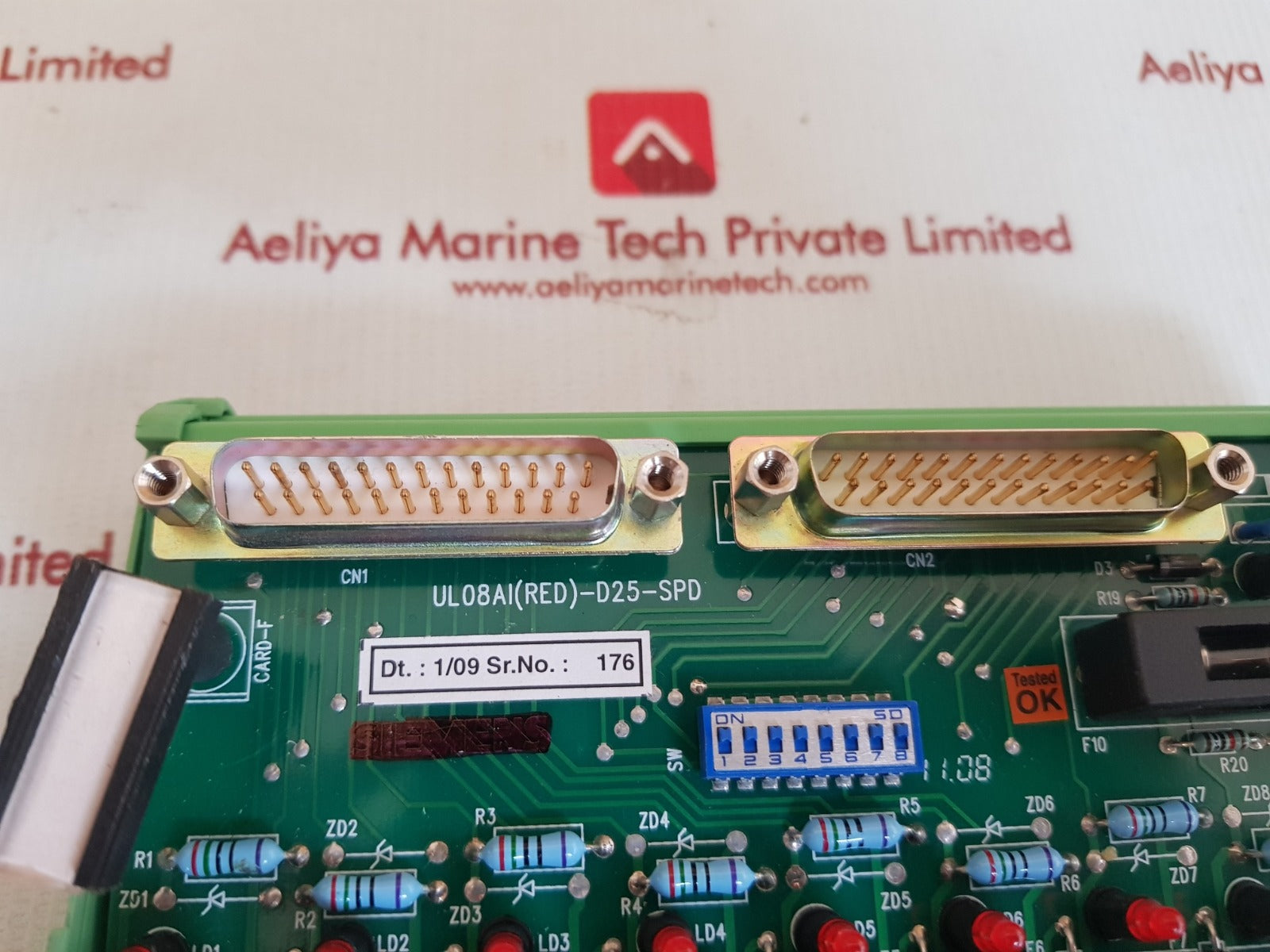 Ul ul08ai(red)-d25-spd module 