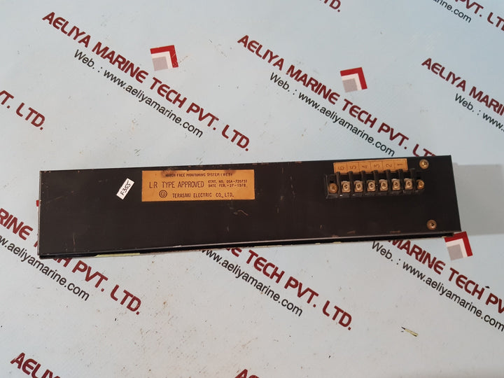 Terasaki lr typa watch free monitoring system A