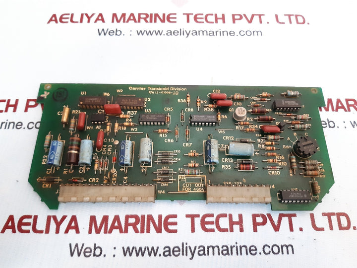 Carrier transicold division 12-01058-10 pcb card 
