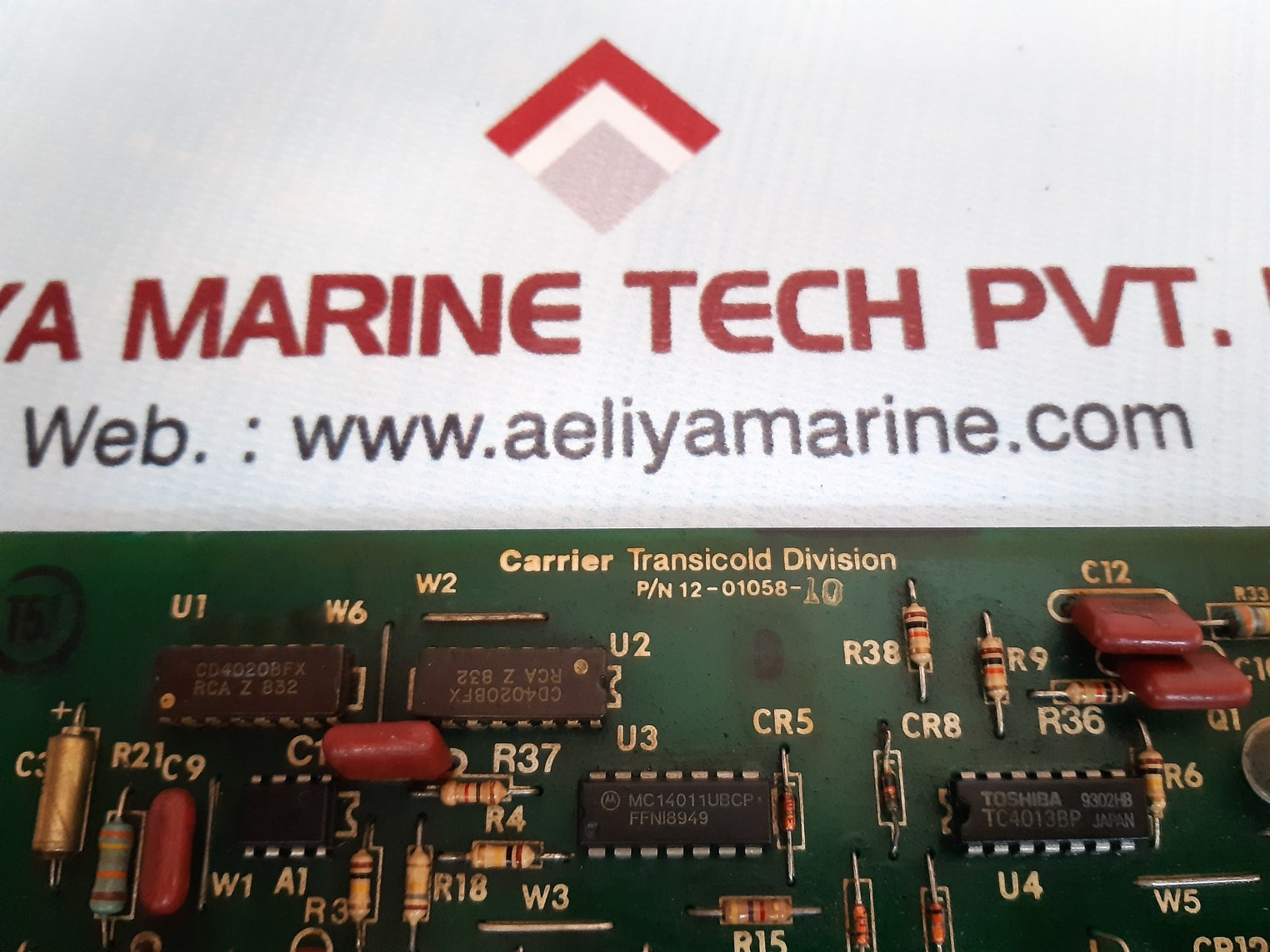 Carrier transicold division 12-01058-10 pcb card 