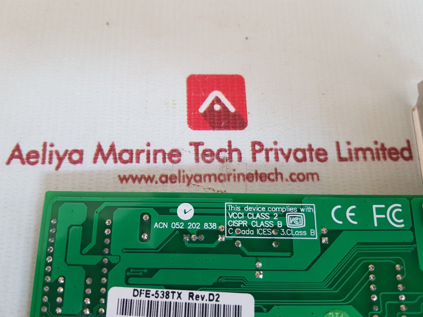 D-link dfe-538tx rev.d2 pci fast ethernet adapter