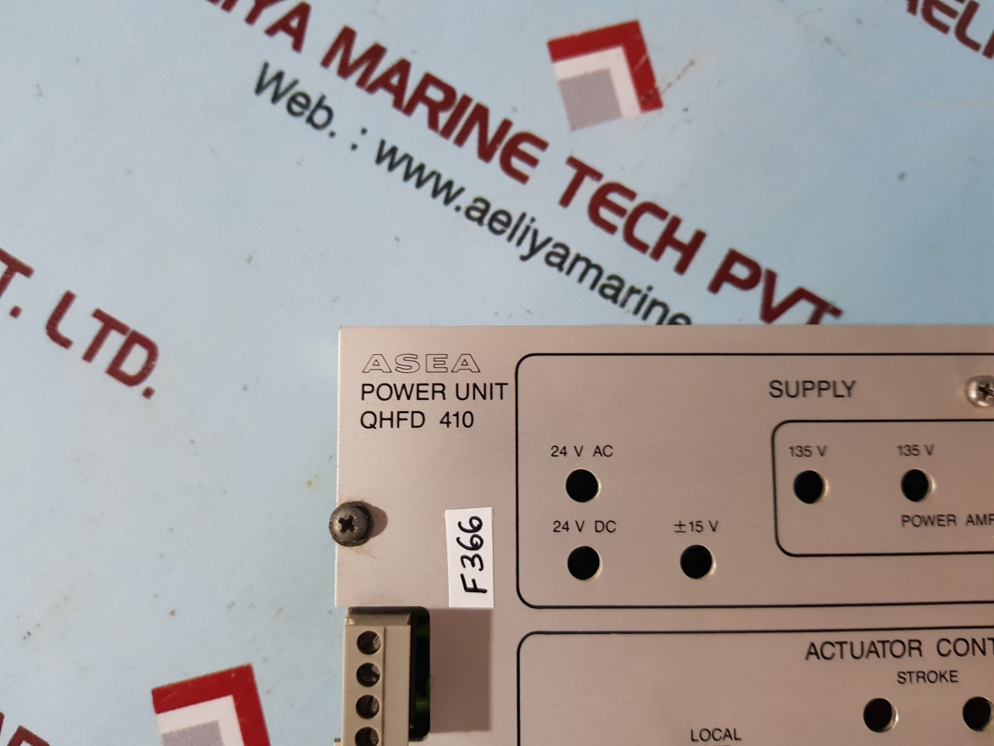 Asea qhfd 410 power unit