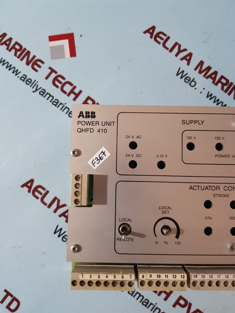 Abb qhfd 410 power unit