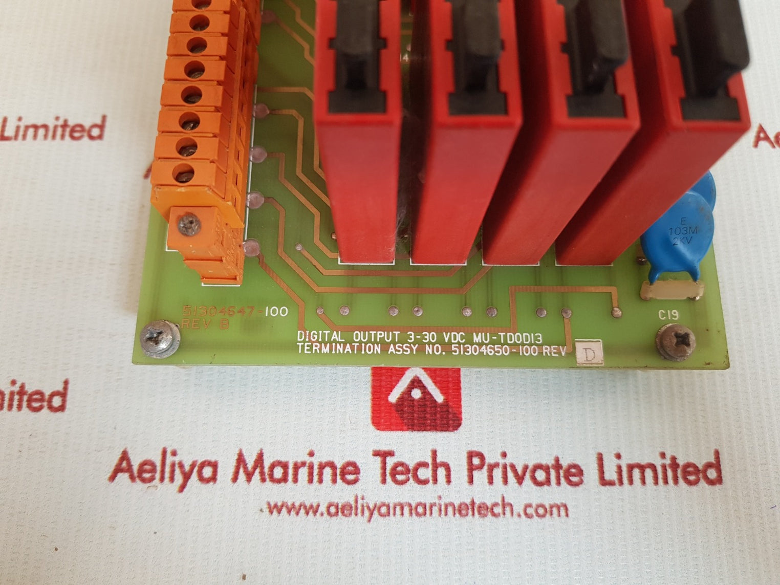51304650-100 rev d pcb card 