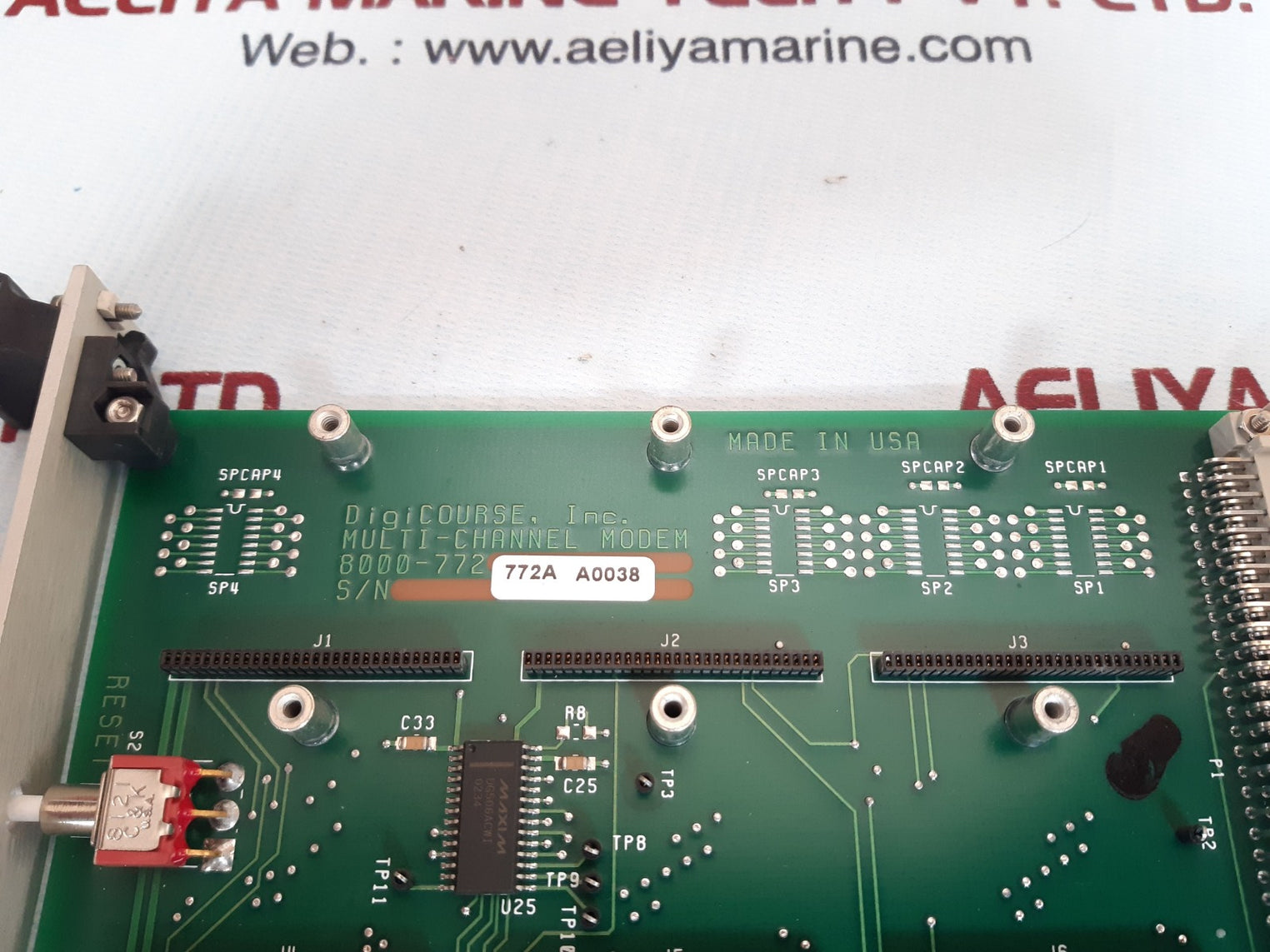 Digicourse 8000-772 multi-channel modem