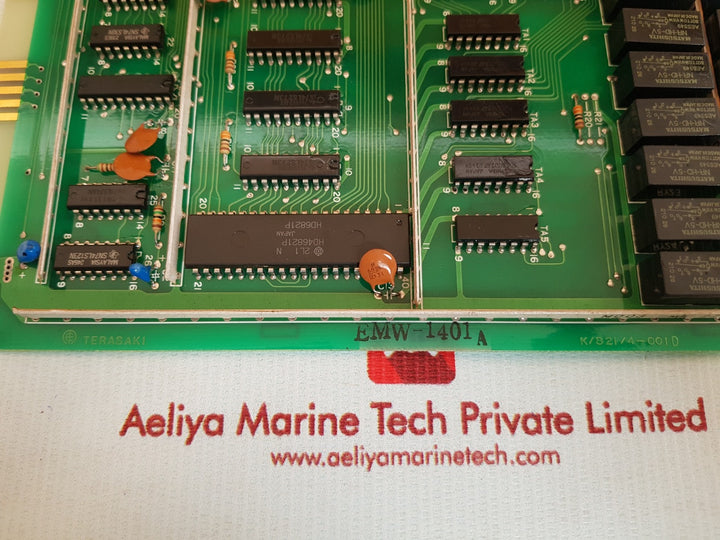 Terasaki emw-1401 a parallel i/o module k/821/4-001 d