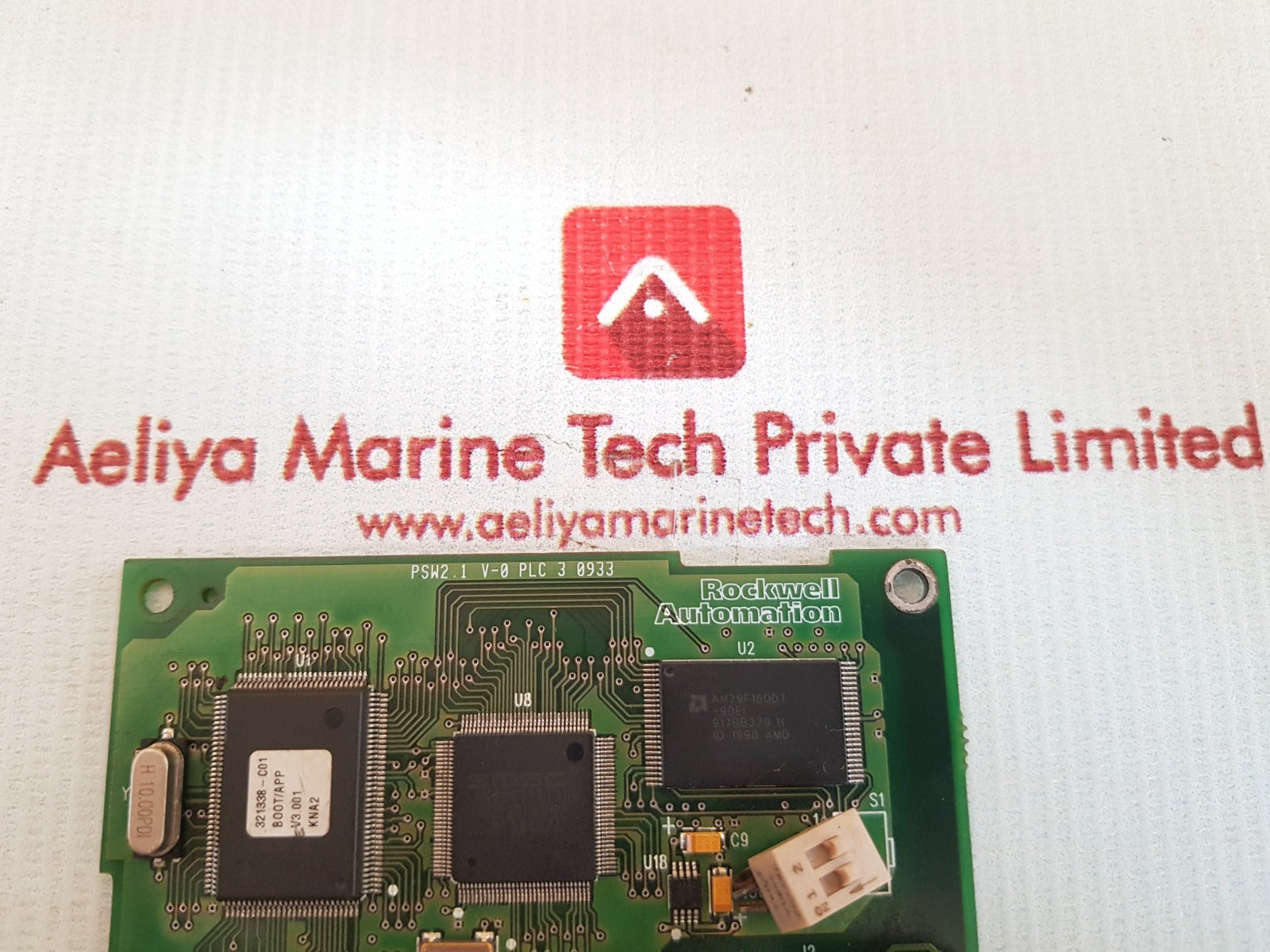 Rockwell psw2.1 v-0 plc 3 0933 pcb card 319624-a03