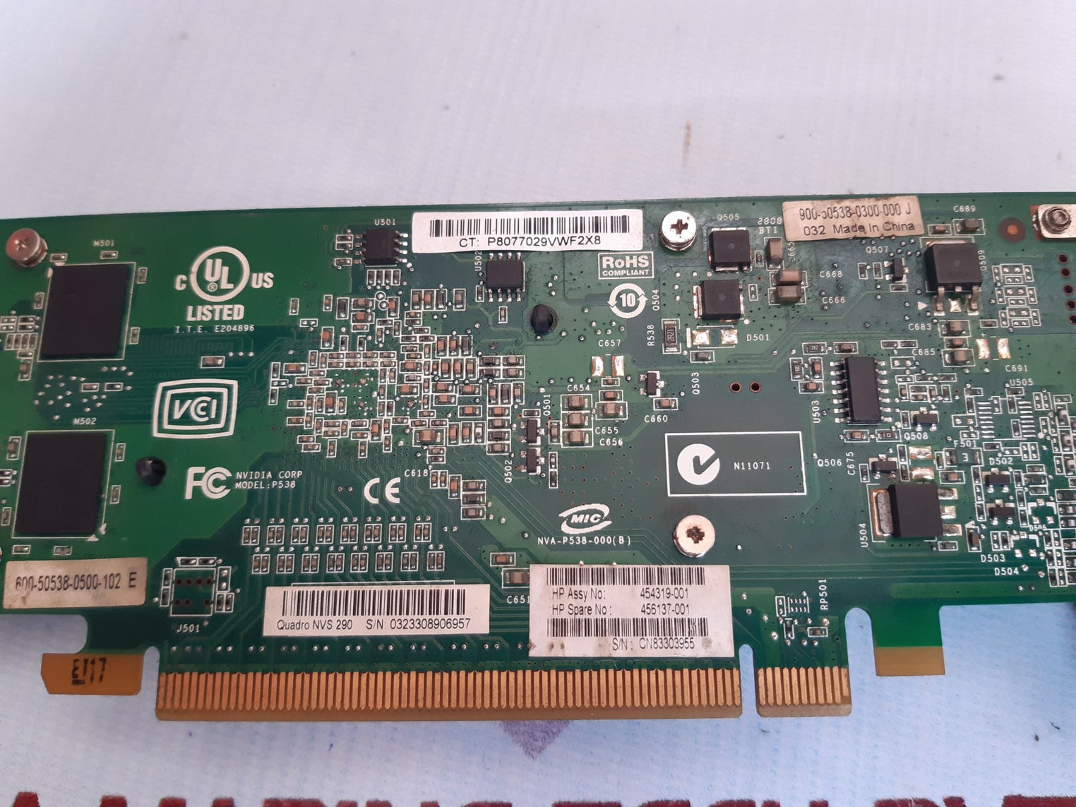 Nvidia quadro p538 graphics card p538