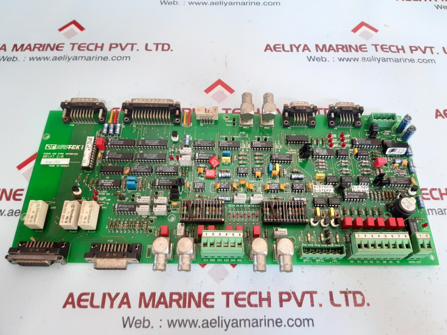 Navtek 00147 2/0 pcb card