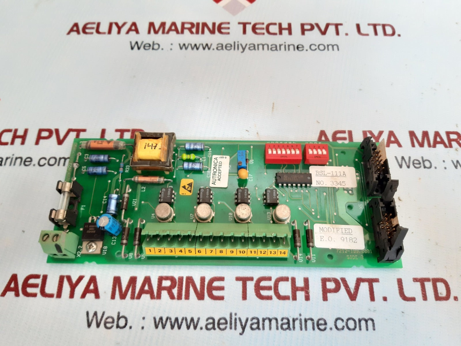 Autronica bsl-111a 7212-199.0001 power supply e.o .9182
