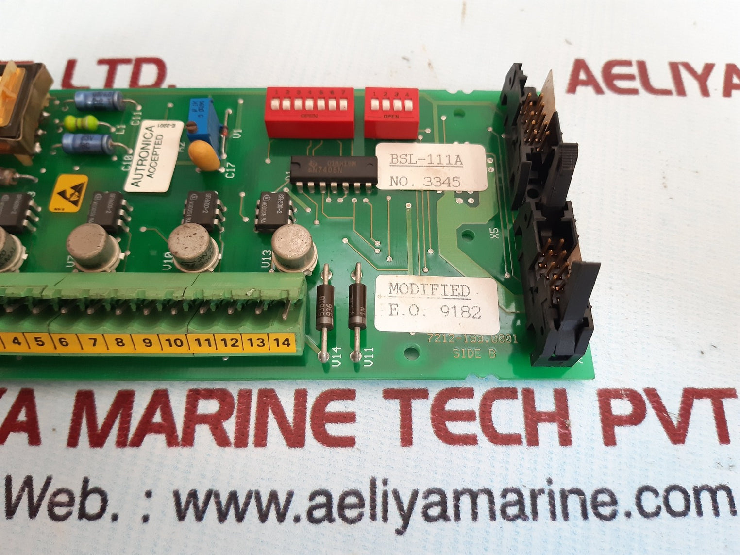 Autronica bsl-111a 7212-199.0001 power supply e.o .9182