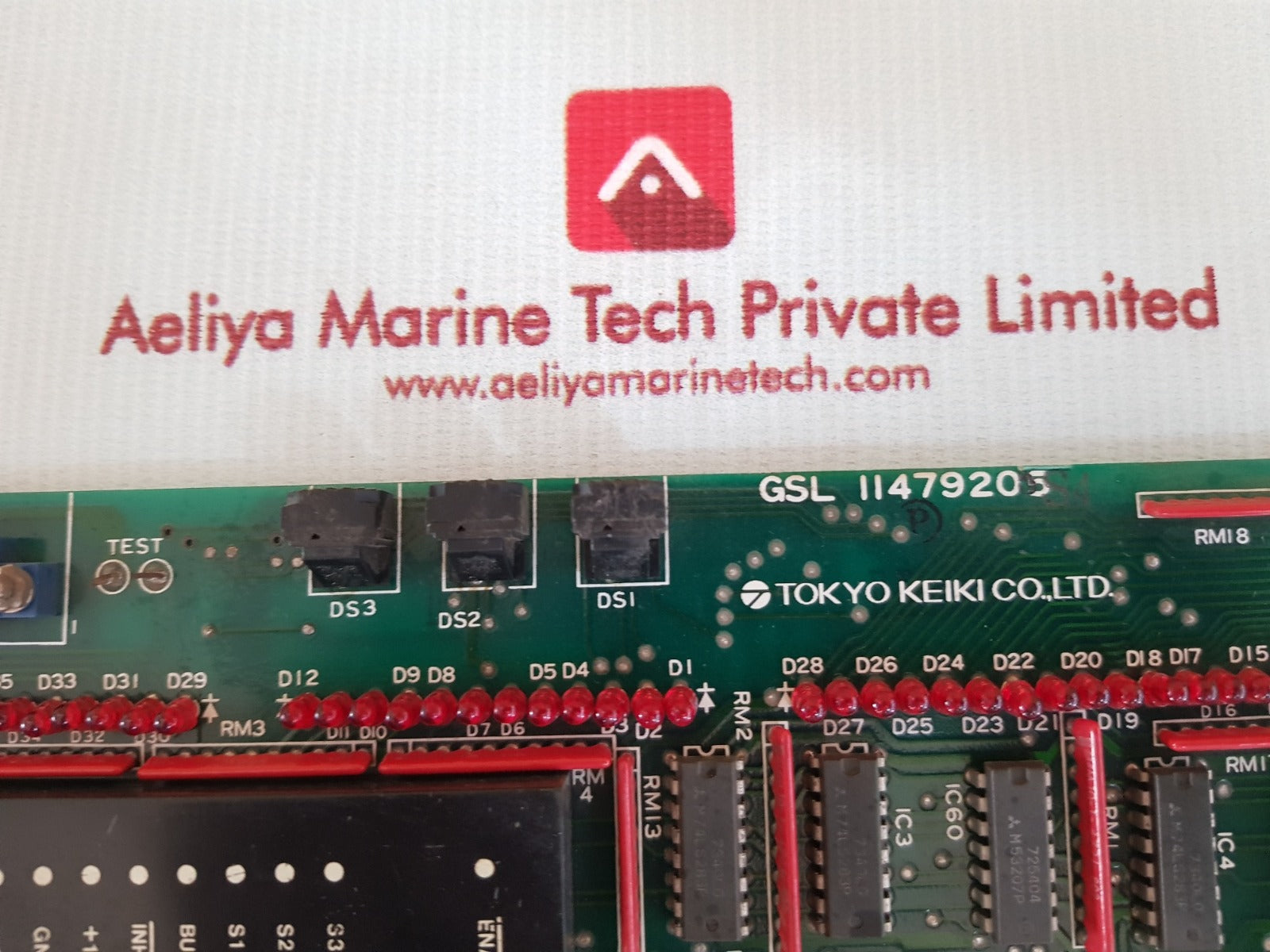 Tokyo keiki gsl 11479205 pcb card 114705054