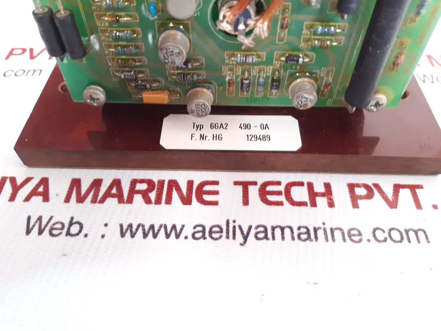 Siemens 6ga2-490-0a voltage regulator