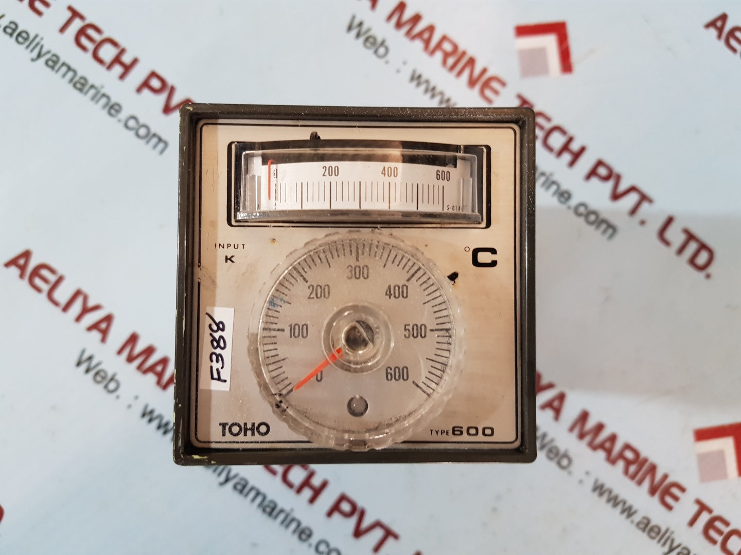 Toho ct-602-kxs temperature controller 0 to 600'c