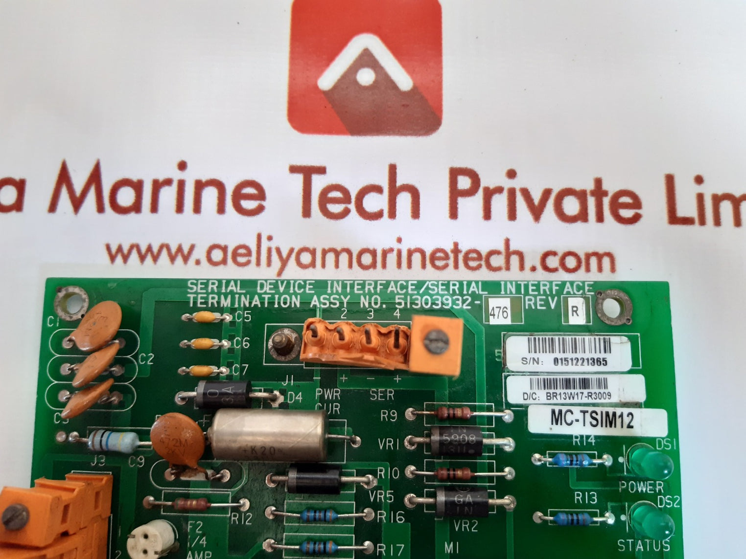 Honeywell 51303932-476 serial interface model