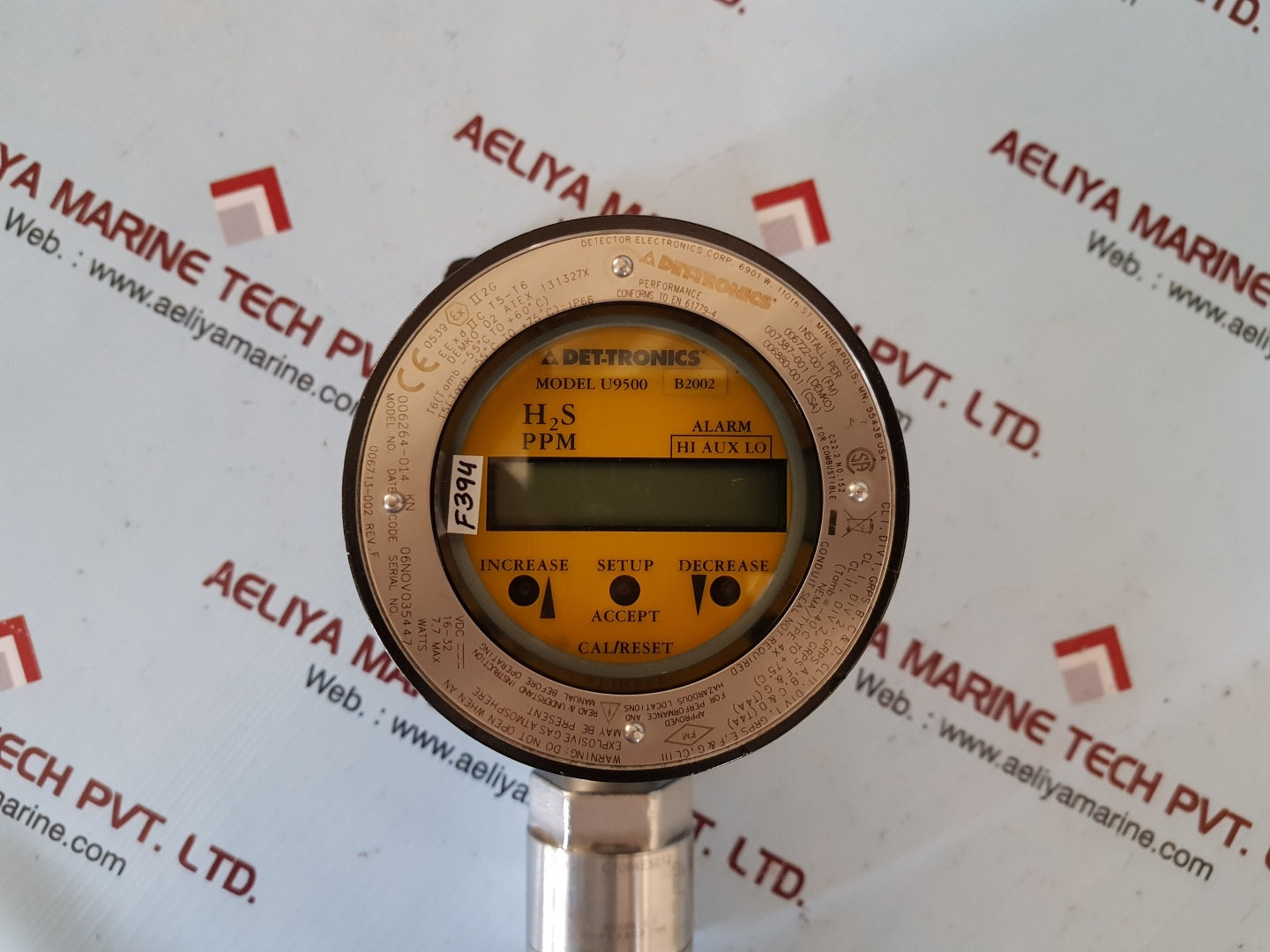 Det-tronics u9500 b2002 infiniti gas transmitter