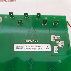 Siemens c98043-a7004-l4-3 pcb card c98040-a7004-c1-5 used
