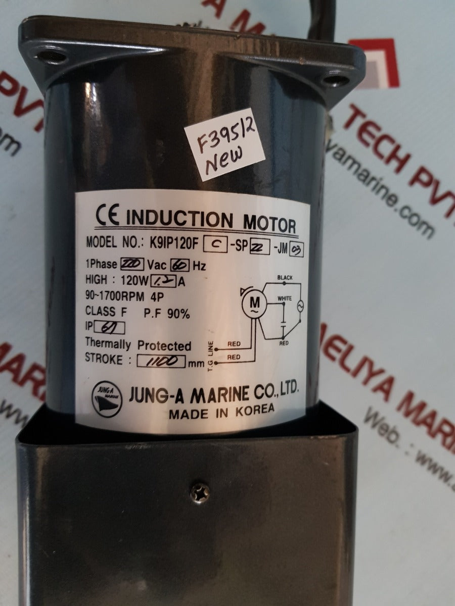 Jung-a marine k9ip120f c -sp zz -jm 03 induction motor