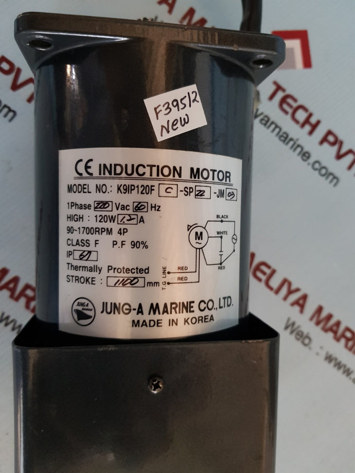 Jung-a marine k9ip120f c -sp zz -jm 03 induction motor
