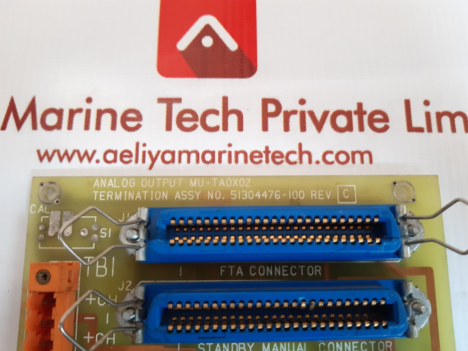 Honeywell 51304476-100 rev b analog output mu-ta0x02 module 