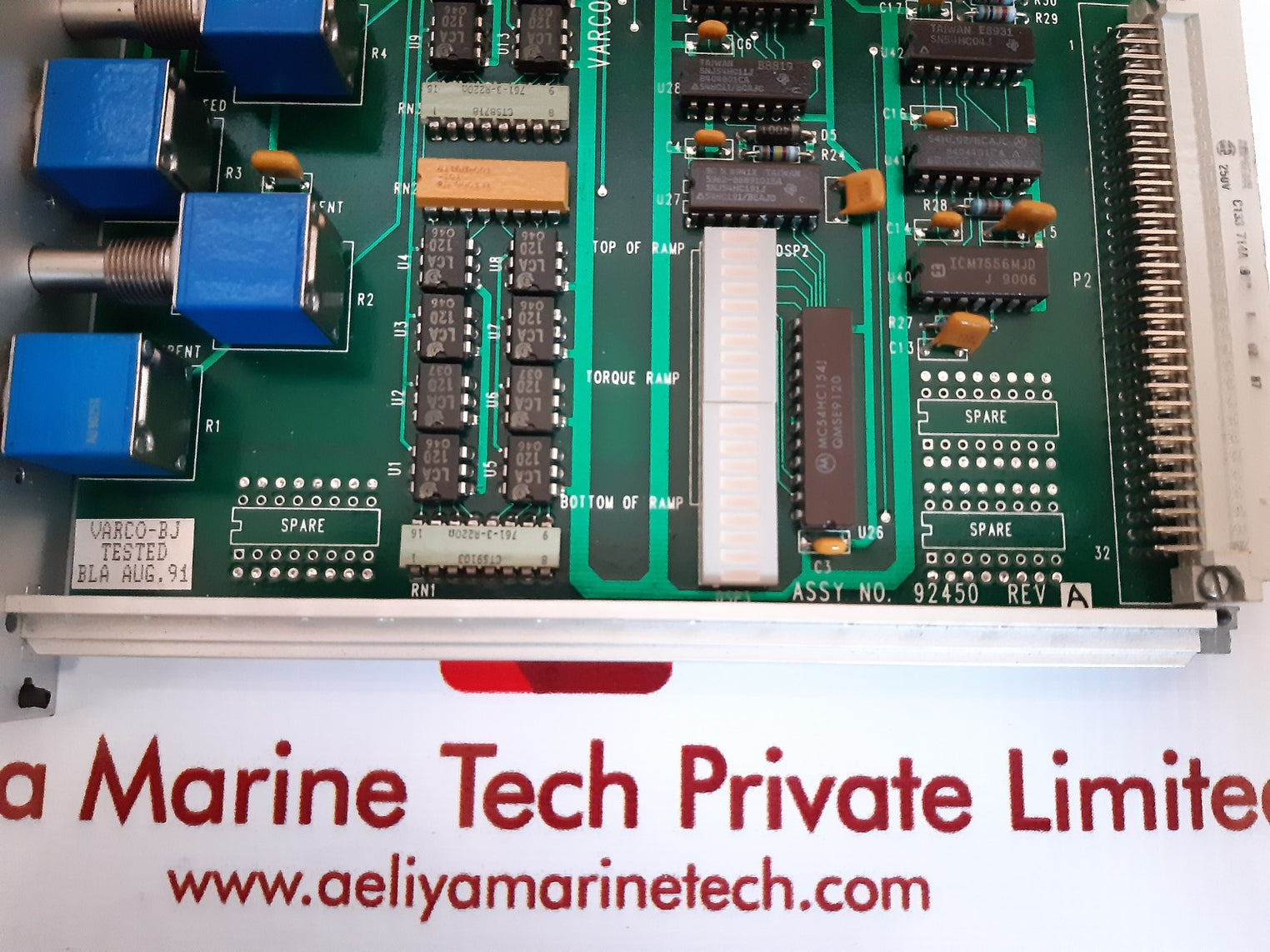 Varco drilling systems 92450 rev a scr interface ii 92453 rev a