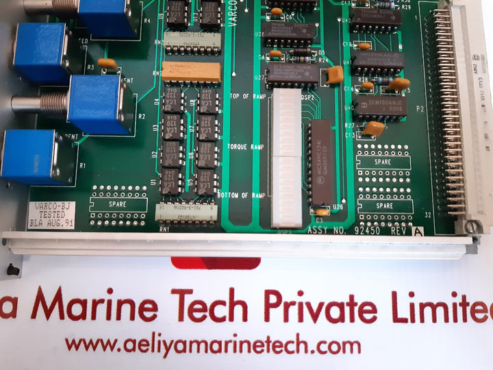 Varco drilling systems 92450 rev a scr interface ii 92453 rev a
