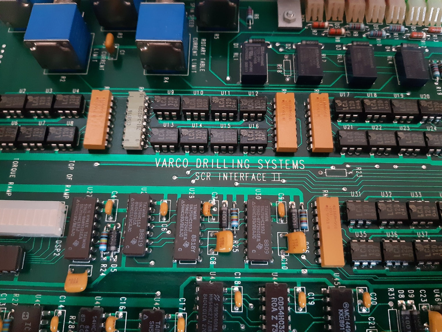 Varco drilling systems 92450 rev a scr interface ii 92453 rev a