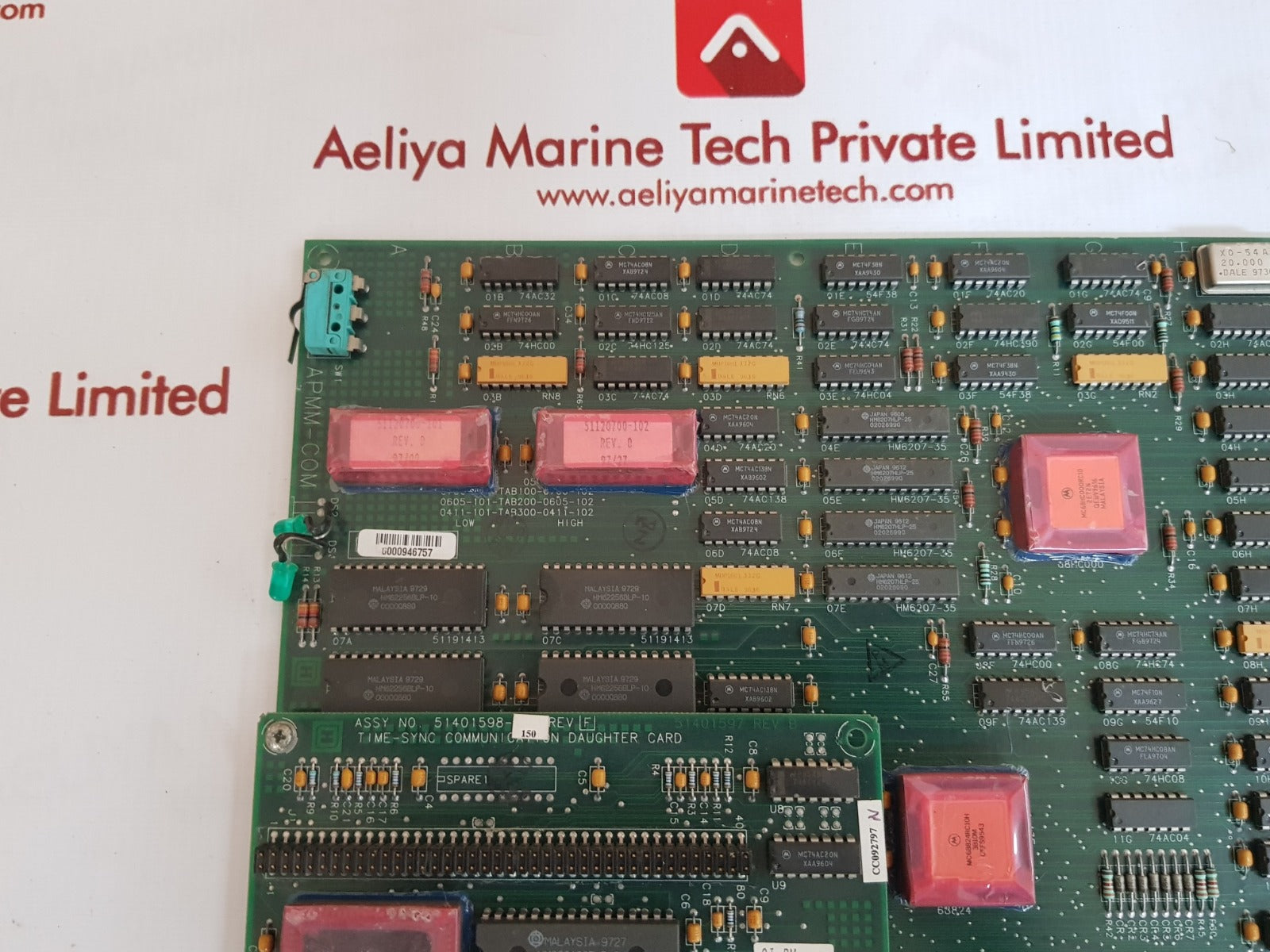Honeywell apmm-com advanced communication card 51401598-150 